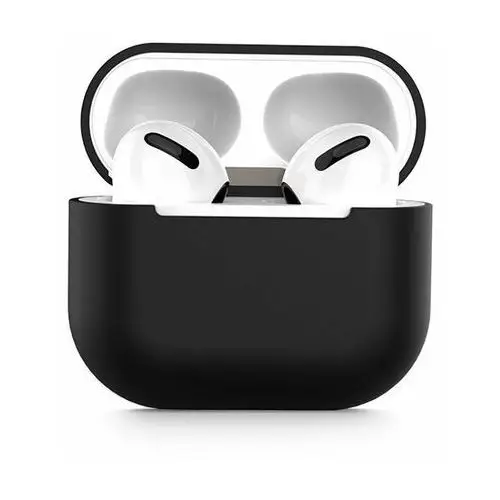 Etui na słuchawki TECH-PROTECT Icon Apple Airpods 3 Czarny