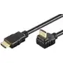 Techly Kabel hdmi icoc hdmi-le-020 hdmi/hdmi v1.4 m/m ethernet kątowy 2m czarny Sklep on-line