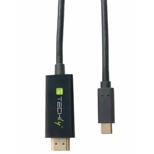 Kabel/Adapter Techly USB-C / HDMI 4K-60Hz DP Alt