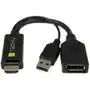 Konwerter / Adapter Techly HDMI z zasilaniem USB na DisplayPort 4K60Hz Sklep on-line