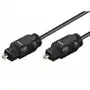 Optyczny kabel audio toslink cyfrowy spdif 2m czarny Techly Sklep on-line