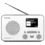 TechniSat TechniRadio 6 IR Radio FM DAB+ Internetowe Bluetooth Biało-szary Sklep on-line