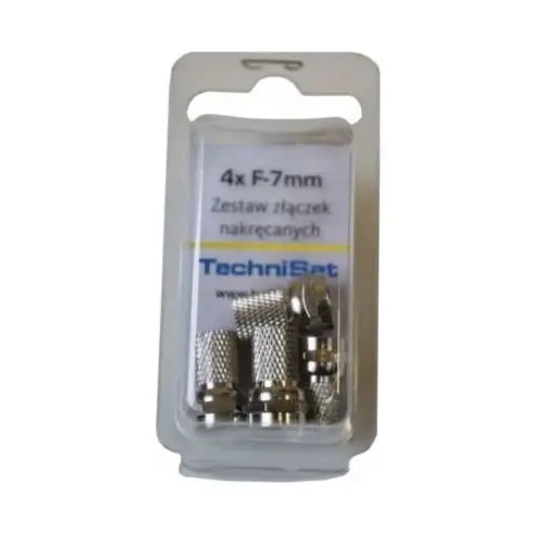 Technisat złączki f 7mm 4 szt. nakręcane ( 0001/3340 )