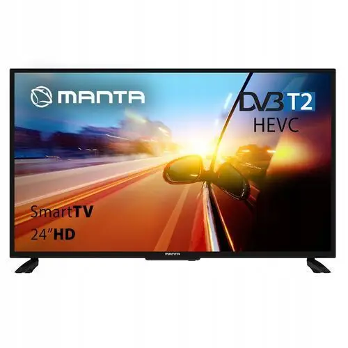 Telewizor 24 cale Manta 24LHS122T Smart DVBT2 Hevc