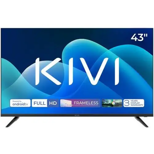 Telewizor Kivi 43F730QB 43" Led Fhd Smart Tv Full Hd Led Android Tv Czarny