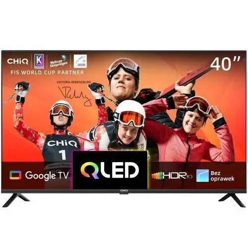 Telewizor Qled CHiQ L40QH7G 40"calowy Fhd HDR10 Google Tv DVB-T2