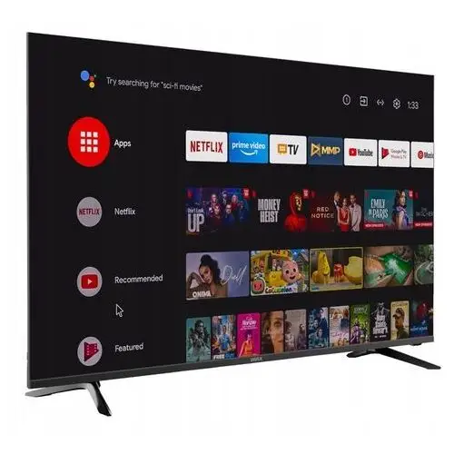 Telewizor Smart Tv 50" Vivax 50UHD10K 4K Android11 Bezramkowy 5 Lat Ochrony