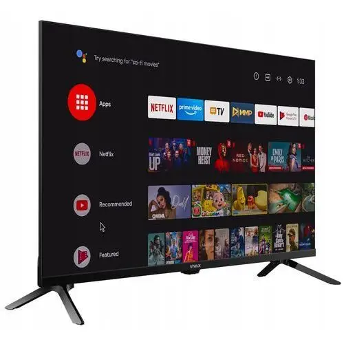 Telewizor Smart Tv Led 32" Vivax 32LE10K Android11 Bezramkowy 5 Lat Ochrony