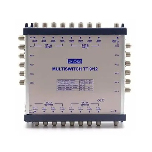 Multiswitch Telkom-Telmor 9/12 CLASSIC - kaskadowy