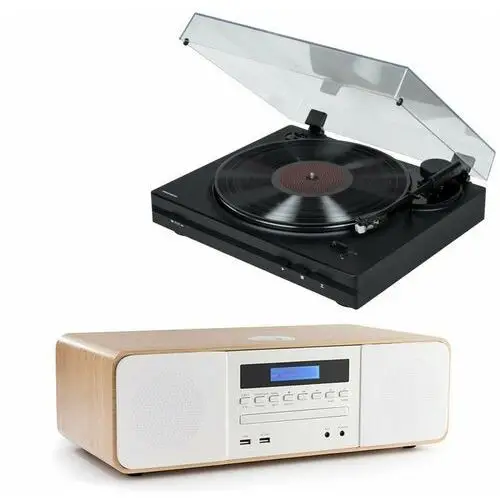 Thomson Zestaw stereo / cyfrowa mini wieża z gramofonem tt350 & mic201