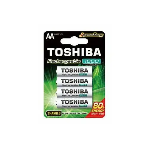 Toshiba , akumulator ready to use tnh-6gle bp-4c aa 1000mah blister, 4 szt