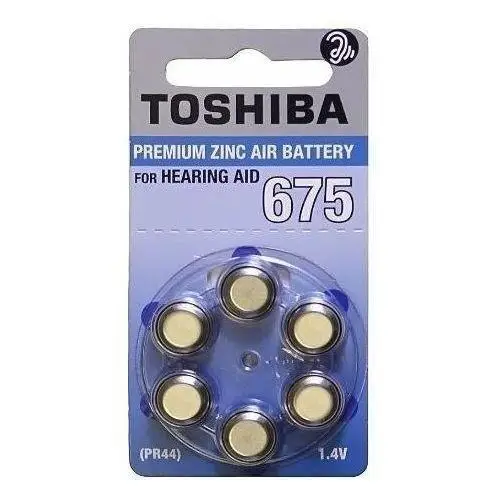 Toshiba, Zestaw baterii PR44 PR44 NE(MF) DP-6 (Zn-Air)