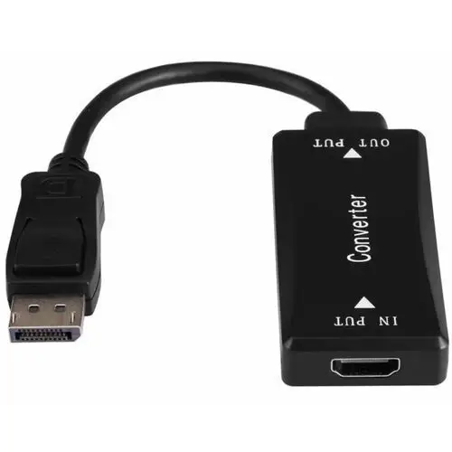 Adapter przejściówka HDMI 4K żeński do DisplayPort męski
