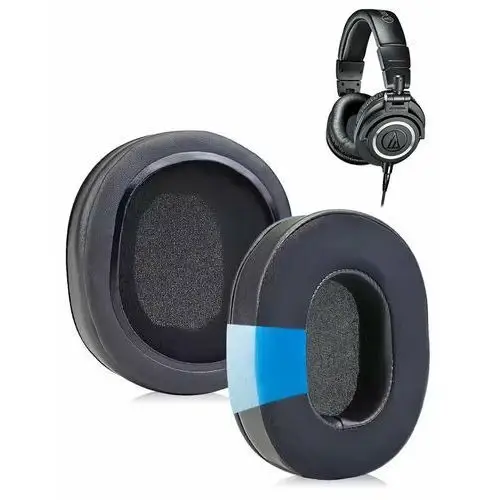 Nauszniki Pady Gąbki do AUDIO-TECHNICA M50x M40x M30x ŻELOWE WYPEŁNIENIE