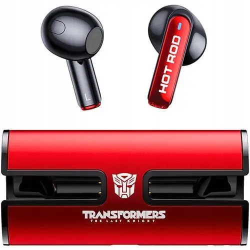 Transformers Douszne Słuchawki Tws Bezprzewodowe Bluetooth Etui Ładujące