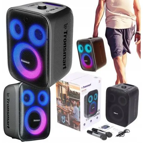 Tronsmart Głośnik Przenośny Bluetooth Mobilny Bezprzewodowy Karaoke 120W