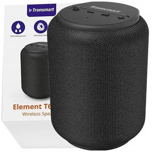 Tronsmart Mini Imprezowy Bezprzewodowy Głośnik Bluetooth 5.3 15W Czarny
