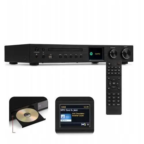 Tuner cyfrowy radio internetowe Wifi Dab+ CD tuner Fm Bt Usb MP3 Audizio