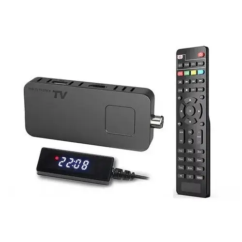 Tuner Dekoder DVB-T2 Hevc Tv mini Stick H.265 Full Hd Usb Hdmi Pvr Zestaw