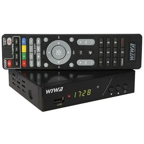 Tuner dekoder DVB-T/T2 Wiwa H.265 Pro Tv naziemna