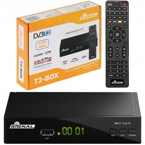 Tuner DVB-T2 dekoder T2-BOX Signal dofinansowanie