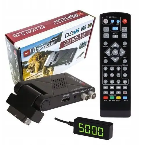 Tuner DVB-T2 Opticum Lion 5 Air H.265