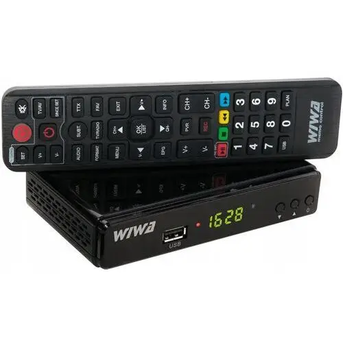 Tuner DVB-T/T2 Wiwa H.265 Dekoder Naziemnej Usb Tv DVB-T2 Hevc Hdmi