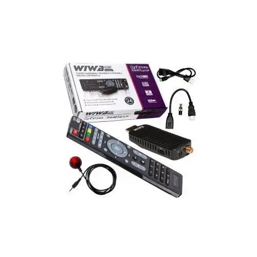 Tuner DVB-T/T2 Wiwa H.265 Mini Dekoder Naziemnej Usb Tv DVB-T2 Hevc Hdmi