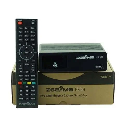 Tuner Zgemma H8.2H Dekoder Sat DVB-T2 Hevc ENIGMA2 E2