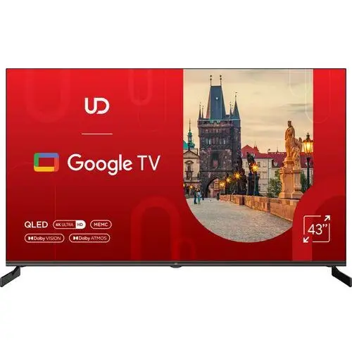 Ud Telewizor 43" 43qgu7210s 4k ultrahd, q-led, dvb-t/t2/c