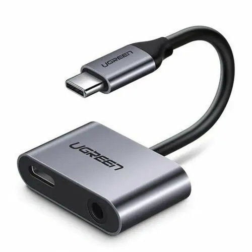 Ugreen Adapter usb-c do usb-c, jack 3.5mm