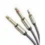 Ugreen Kabel audio av126 trs 3.5 mm do 2x ts 6.35 mm, 5 m Sklep on-line