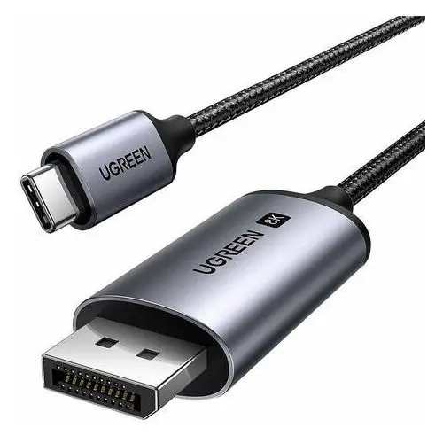 UGreen, Kabel UGREEN CM556 USB-C do DisplayPort 8K 1m (czarny)