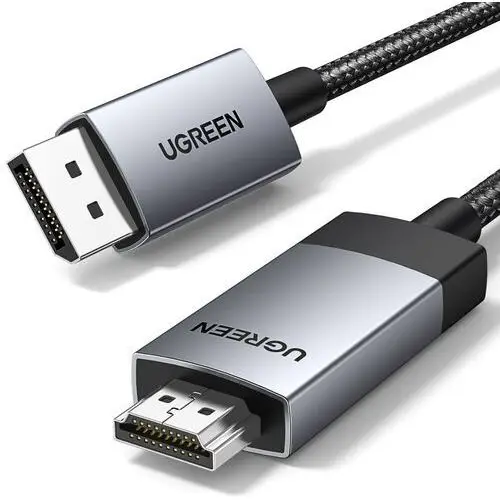 Kabel Display Port do HDMI Ugreen DP119 4K, 1m, jednokierunkowy