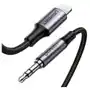 Ugreen kabel przewód audio AUX MFI Lightning - 3,5 mm mini jack 1 m szary (70509), 70509 Sklep on-line