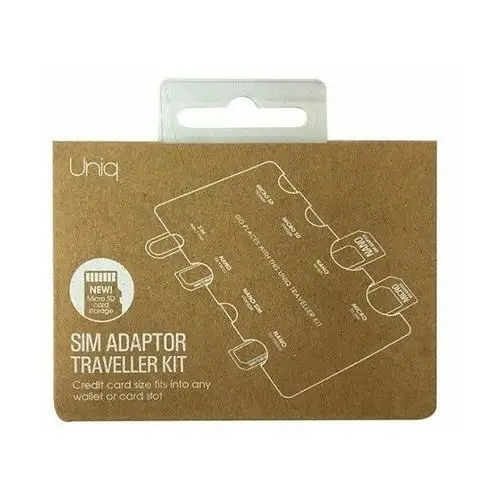 Adapter sim traveller kit 7in1 organizer Uniq