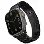 Uniq Etui pasek osta na apple watch 42/44/45/ 49mm series 1/2/3/4/5/6/7/8/se/se2/ultra stainless steel - czarne Sklep on-line