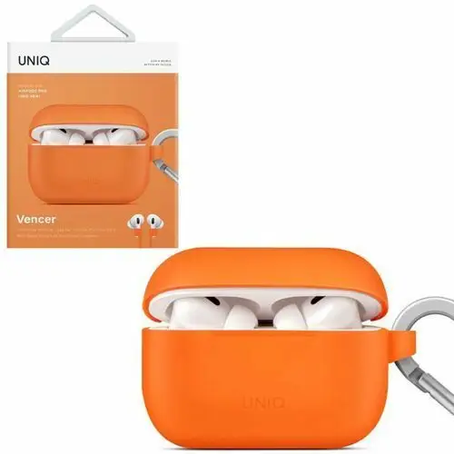 Etui UNIQ Vencer Apple AirPods Pro 2 Silicone pomarańczowy/burnt orange Uniq