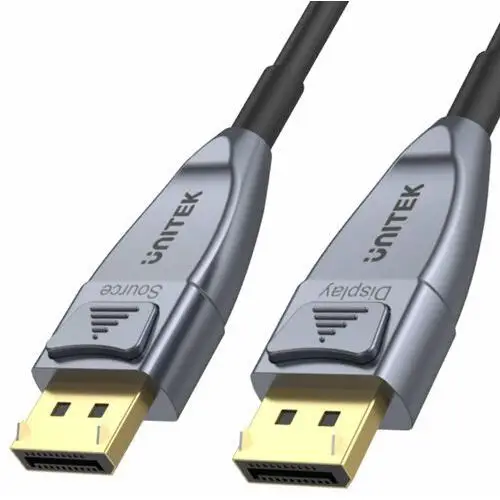 Kabel audio UNITEK DisplayPort 1.4 FIBER OPTICAL, 10 m