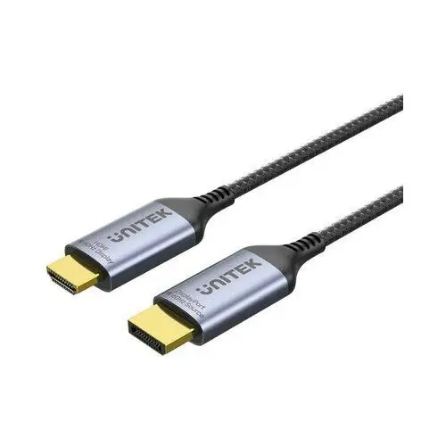 UNITEK KABEL DISPLAYPORT 1.4 DO HDMI 2.1, 8K, 1,8M, V1610A01