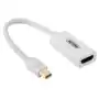 Kabel Unitek Mini DisplayPort - HDMI 0.1m Biały (Y-6331) Sklep on-line