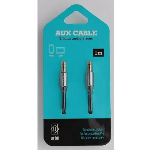 Urbii Przewód kabel aux mini jack 3.5mm aux-aux cable