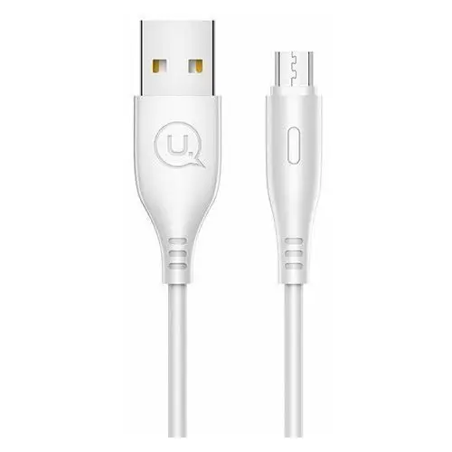 Usams kabel u18 microusb 2a fast charge 1m biały/white sj268usb02 (us-sj268)