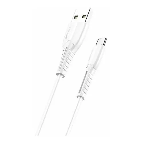 Usams kabel u35 usb-c 2a fast charge 1m biały/white sj366usb02 (us-sj366)