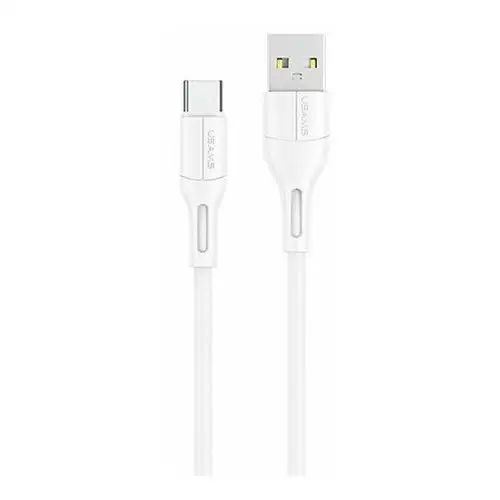 Usams kabel u68 usb-c 2a fast charge 1m biały/white sj501usb02 (us-sj501)