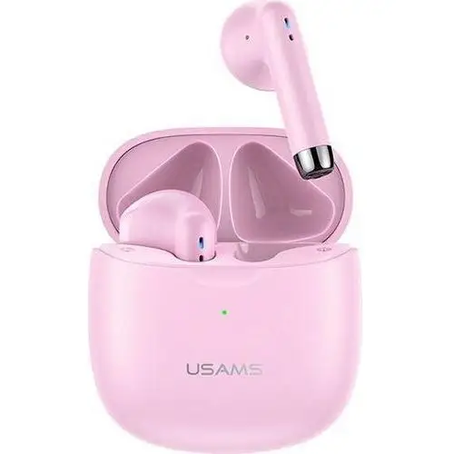 Usams słuchawki bluetooth 5.0 tws ia series bezprzewodowe różowy/pink bhuia04 (us-ia04)