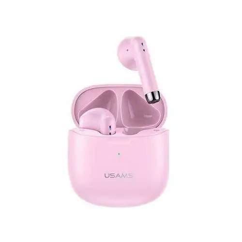 Usams słuchawki bluetooth 5.0 tws ia series bezprzewodowe różowy/pink bhuia04 (us-ia04)