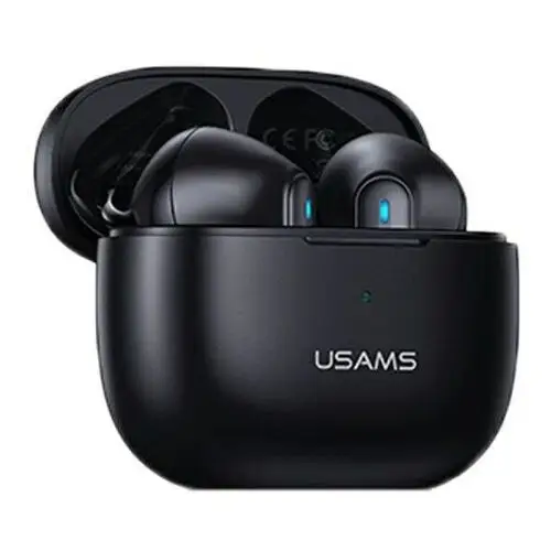 Słuchawki bluetooth 5.2 tws nx10 series dual mic bezprzewodowe czarny/black bhunx01 Usams