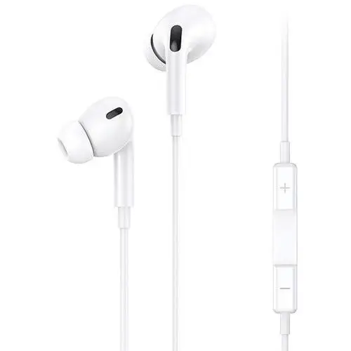 Usams słuchawki stereo ep-41 3,5 mm biały/white sj451hs01