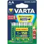 Varta Akumulator aa r2u 56756, ni-mh, 2400 mah, 1.2 v, 4 szt Sklep on-line